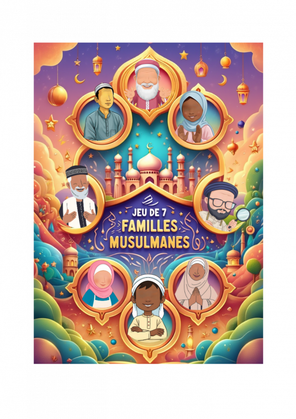 Jeu de 7 familles Muslims