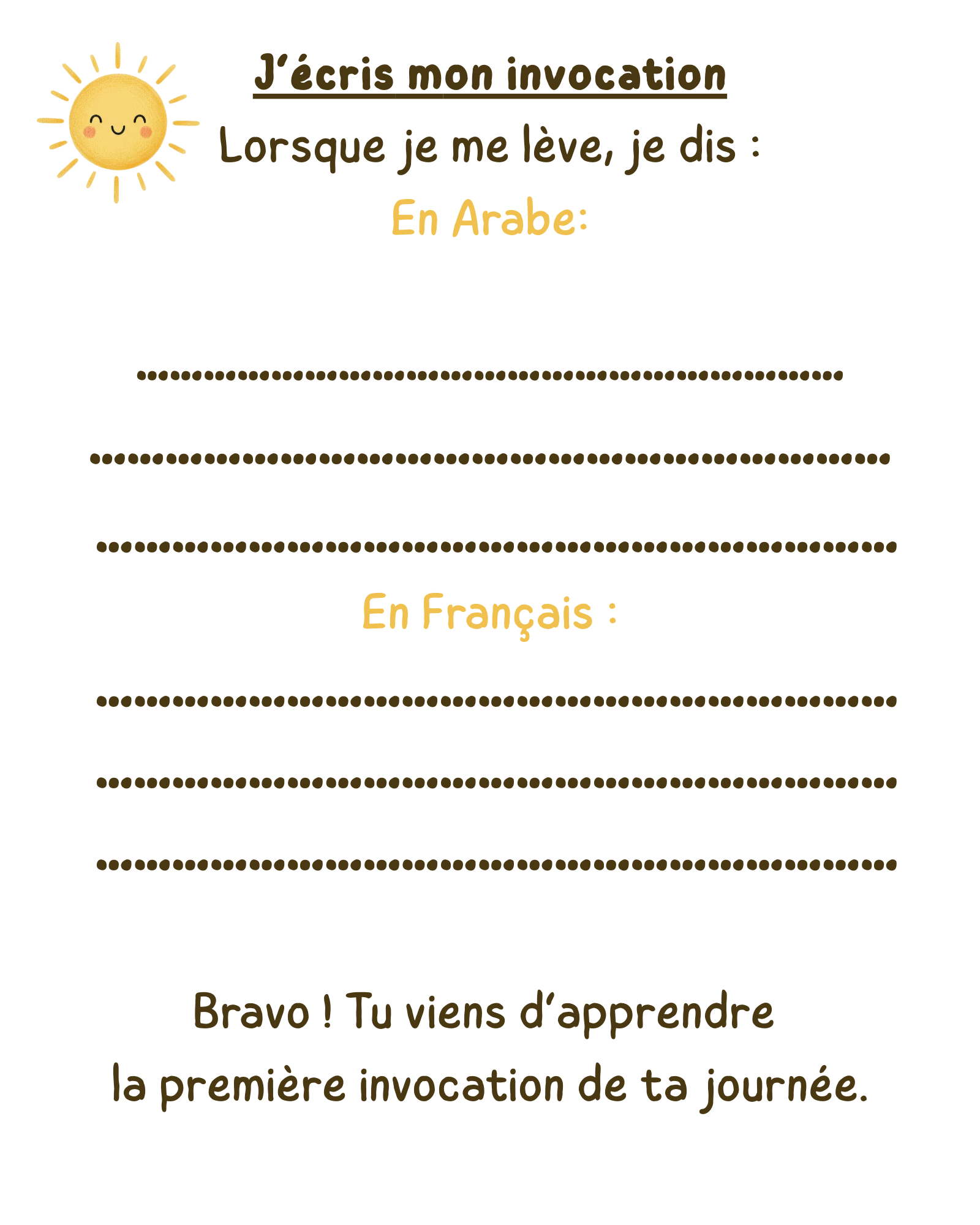 Les 10 invocations du quotidien – Image 6