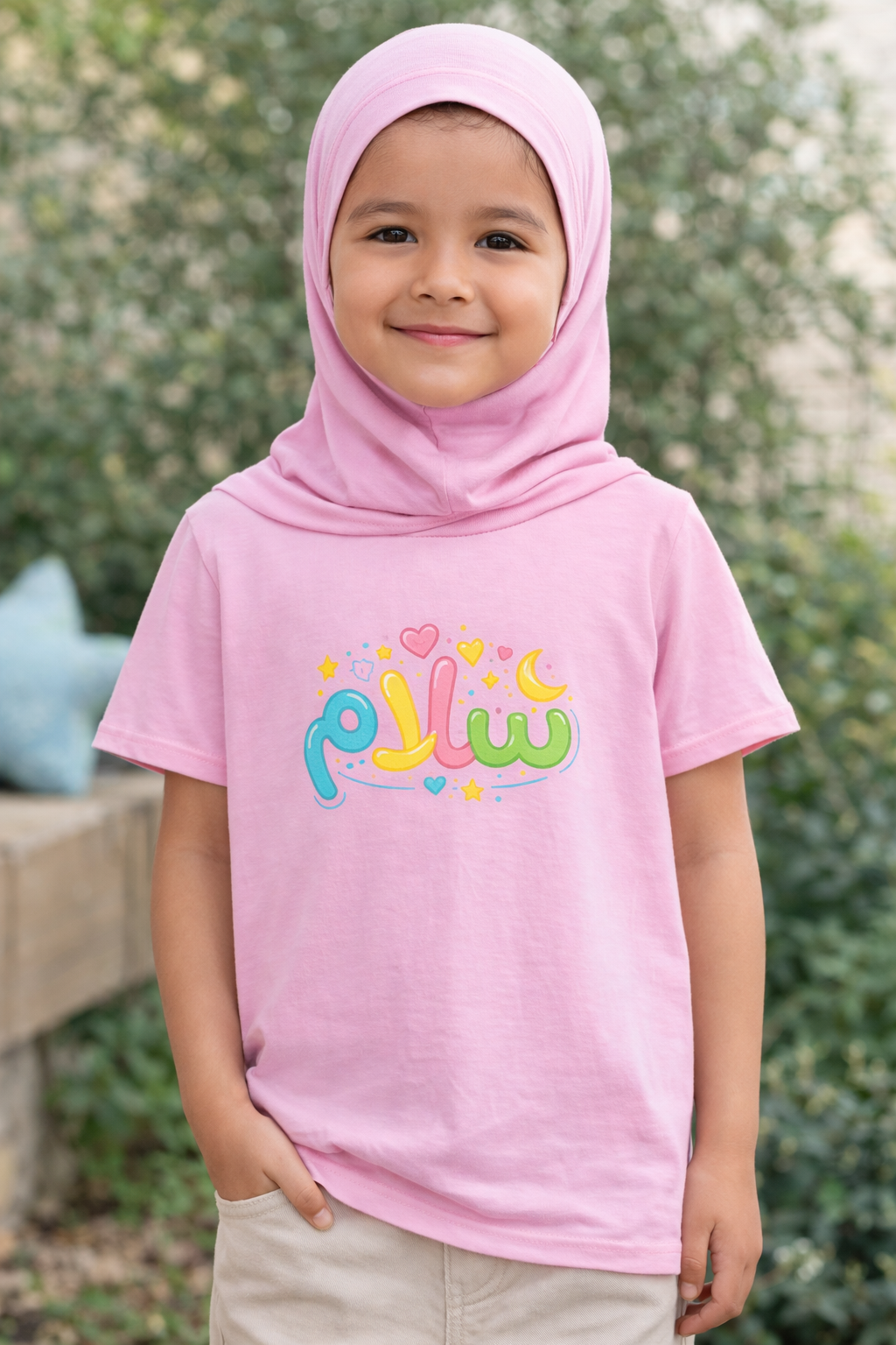 T-shirt fille "سلام" (Salam) – Image 2